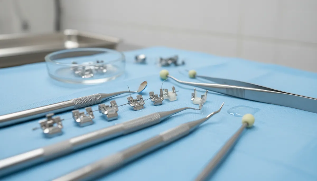 Detaliu clinic relevant pentru aparat dentar metalic pret 2026 la cabinet stomatologic
