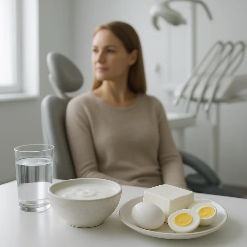 Alimente recomandate după igienizarea profesională: iaurt natural, brânză proaspătă, ouă fierte și apă plată