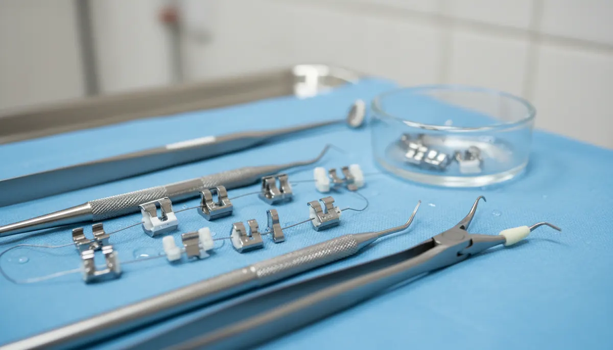 Detaliu clinic relevant pentru contentie fixa la cabinet stomatologic