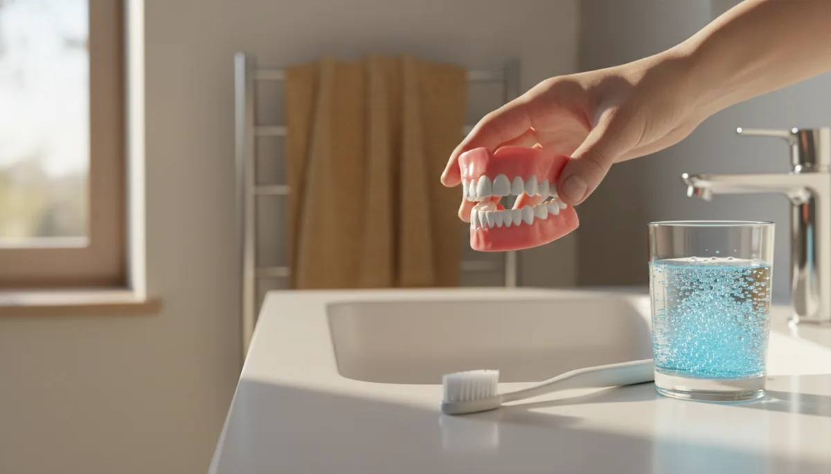 Curățare proteză dentară zilnic: ghid complet la MD Dental Pitești