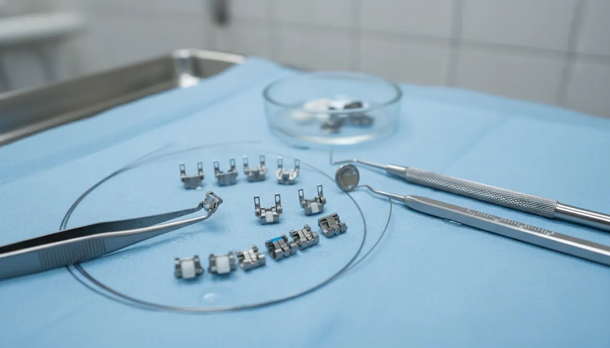 Detaliu clinic relevant pentru disjunctorul maxilar la cabinet stomatologic