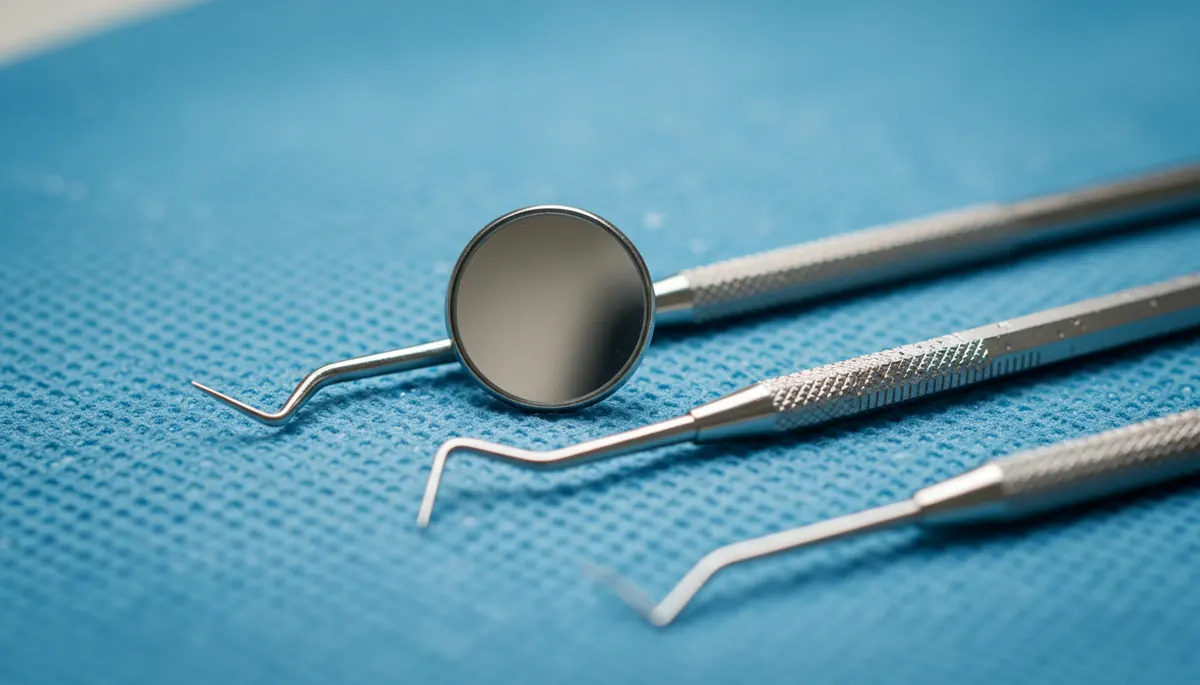 Detaliu clinic relevant pentru dureri de masele la cabinet stomatologic