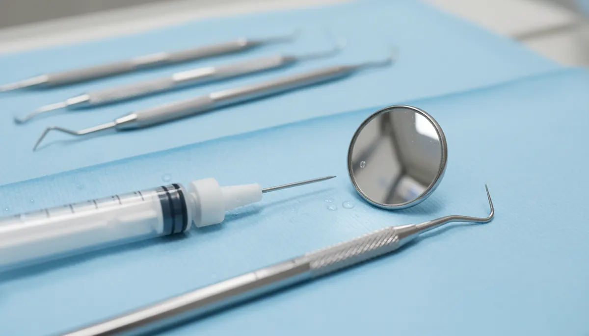 Detaliu clinic relevant pentru fluorizare la cabinet stomatologic