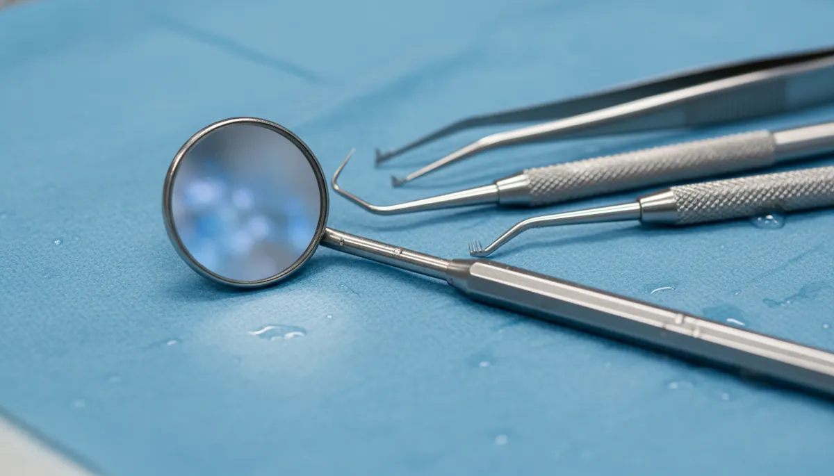 Detaliu clinic relevant pentru gingii inflamate tratament acasa la cabinet stomatologic
