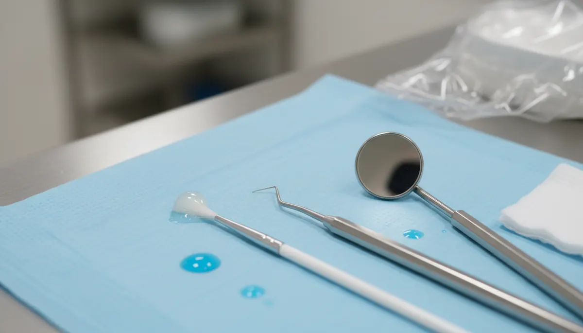 Detaliu clinic relevant pentru gingivita la cabinet stomatologic