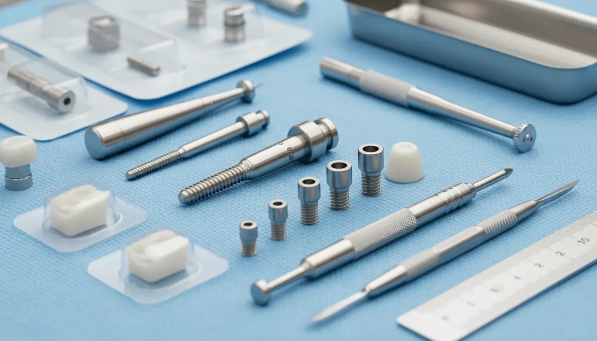 Detaliu clinic relevant pentru implant bazal pret la cabinet stomatologic