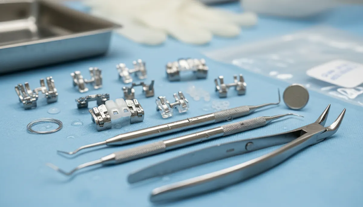 Detaliu clinic relevant pentru invisalign la cabinet stomatologic