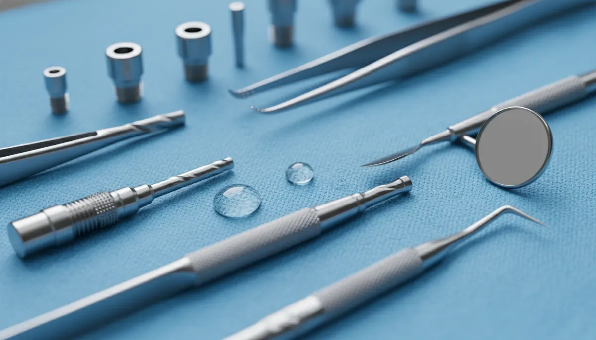 Detaliu clinic relevant pentru maseaua de minte la cabinet stomatologic