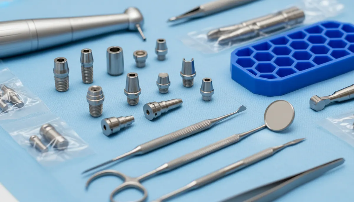 Detaliu clinic relevant pentru masele la cabinet stomatologic