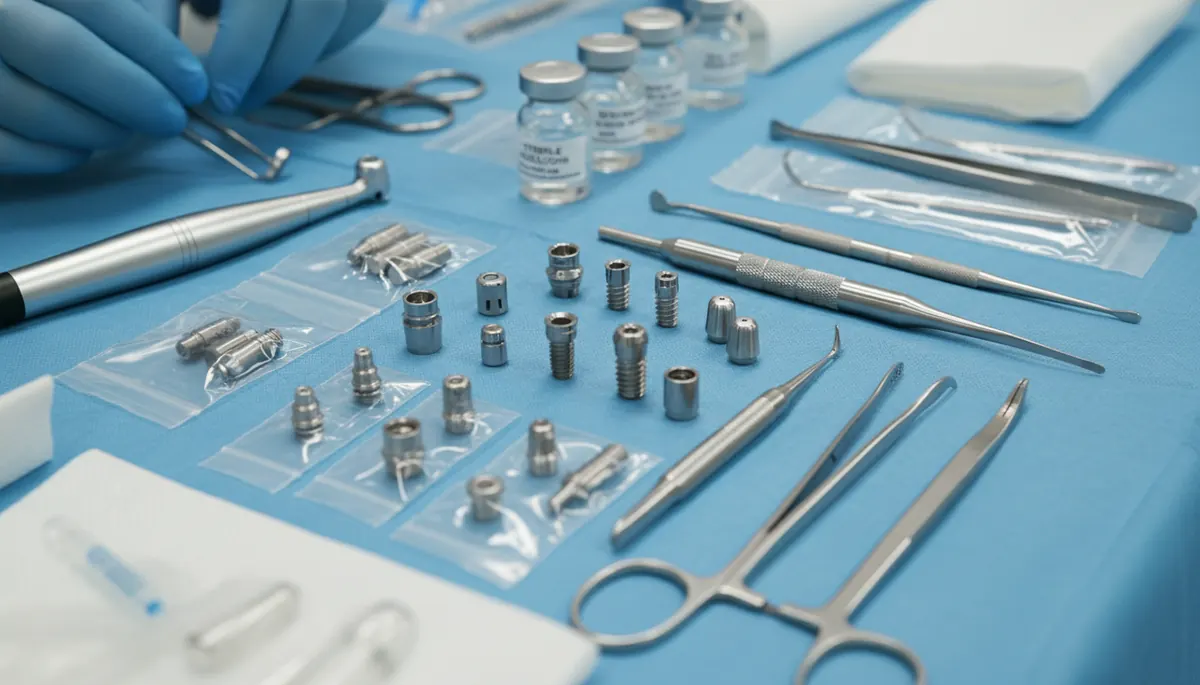 Detaliu clinic relevant pentru maxilar la cabinet stomatologic
