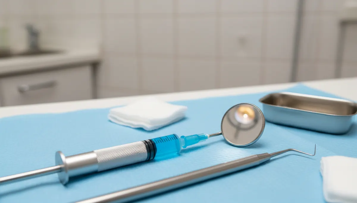 Detaliu clinic relevant pentru recesie gingivala tratament pret la cabinet stomatologic
