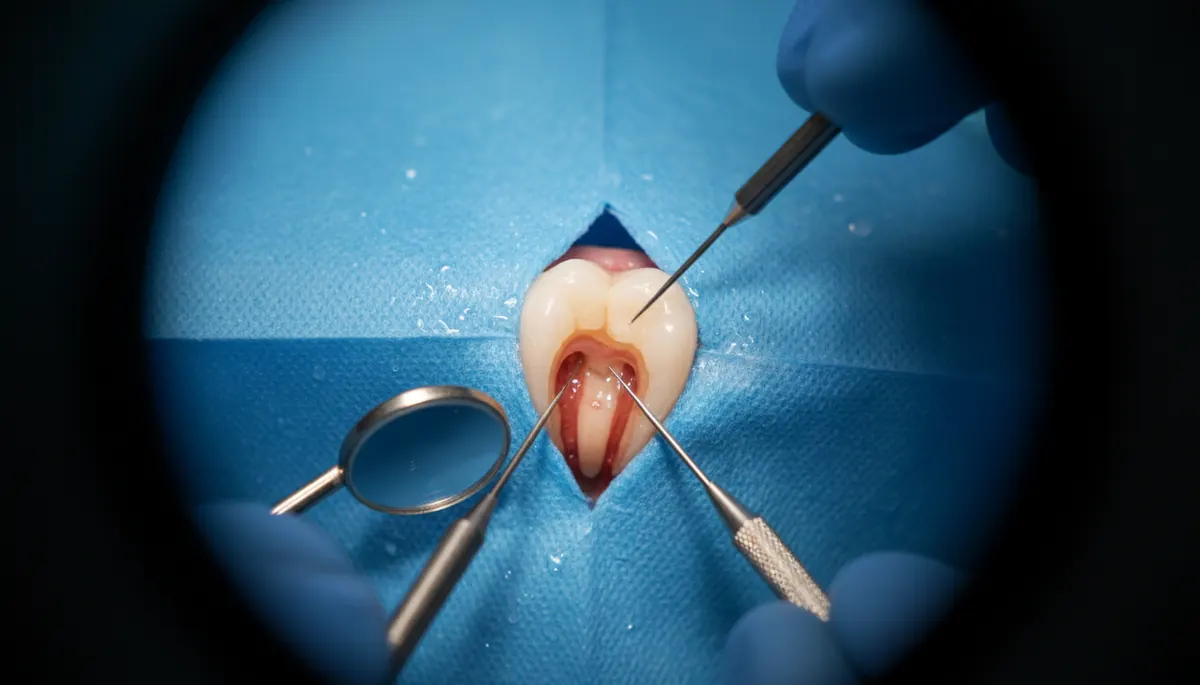 Detaliu clinic relevant pentru tratament canal molar preturi la cabinet stomatologic