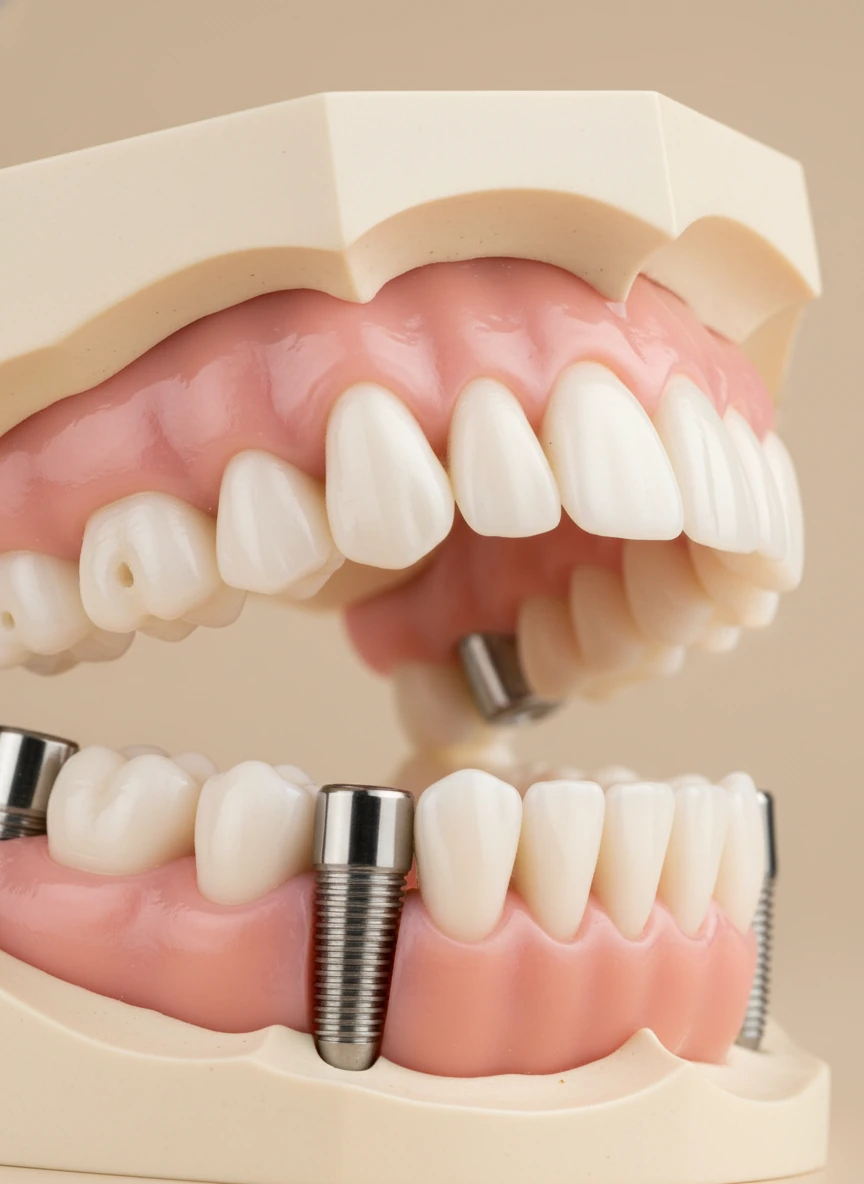 6 implanturi titan — All-on-6 Standard